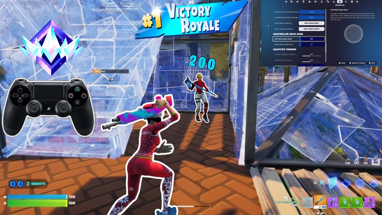 Only cheaters can stop the best Ps4 controller player Best controller settings fortnite PS4/Pc/Xbox