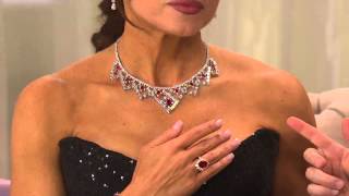 The Elizabeth Taylor 5.05cttw "The Perfect" Simulated Ruby Ring with Lisa Robertson Wealth
