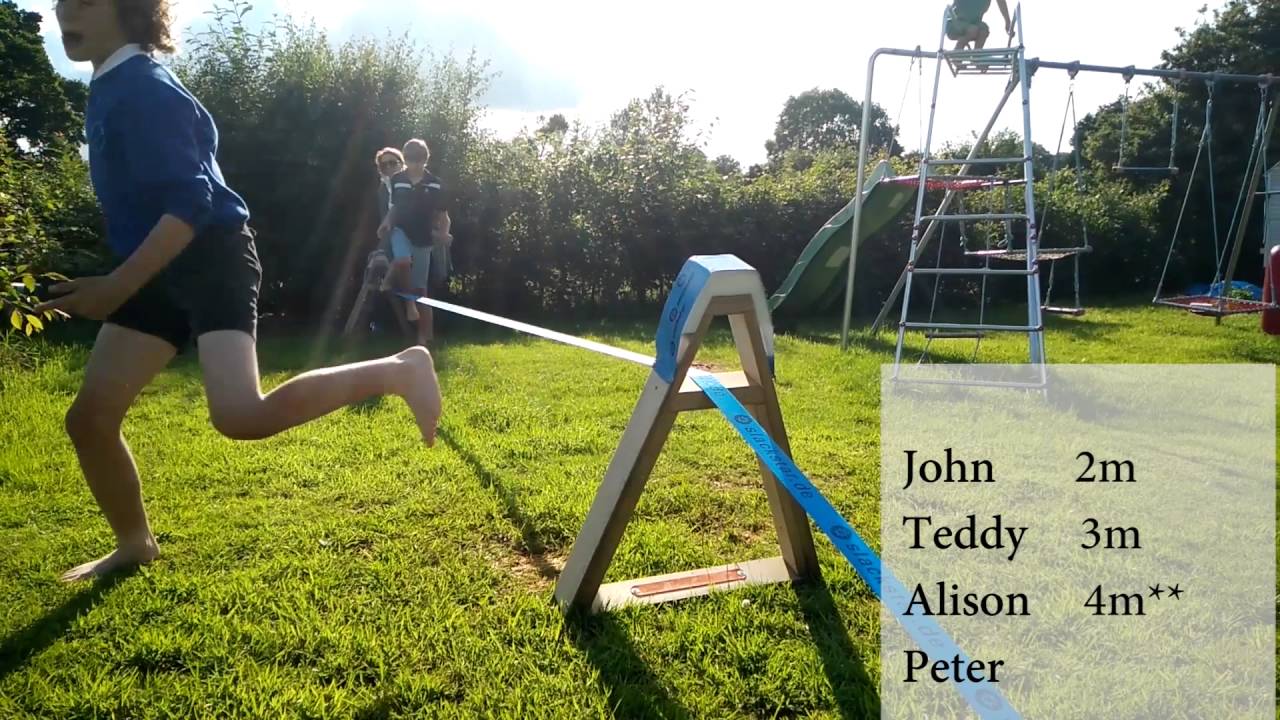 NoTree Slackline Set from Brave Toys YouTube