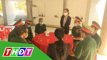 Lãnh đạo tỉnh Đồng Tháp thăm, chúc Tết Ban liên lạc truyền thống LLVT huyện Châu Thành | THDT