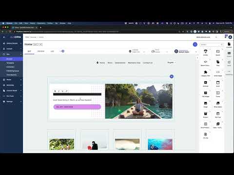Inline Editing on a Page in dotCMS