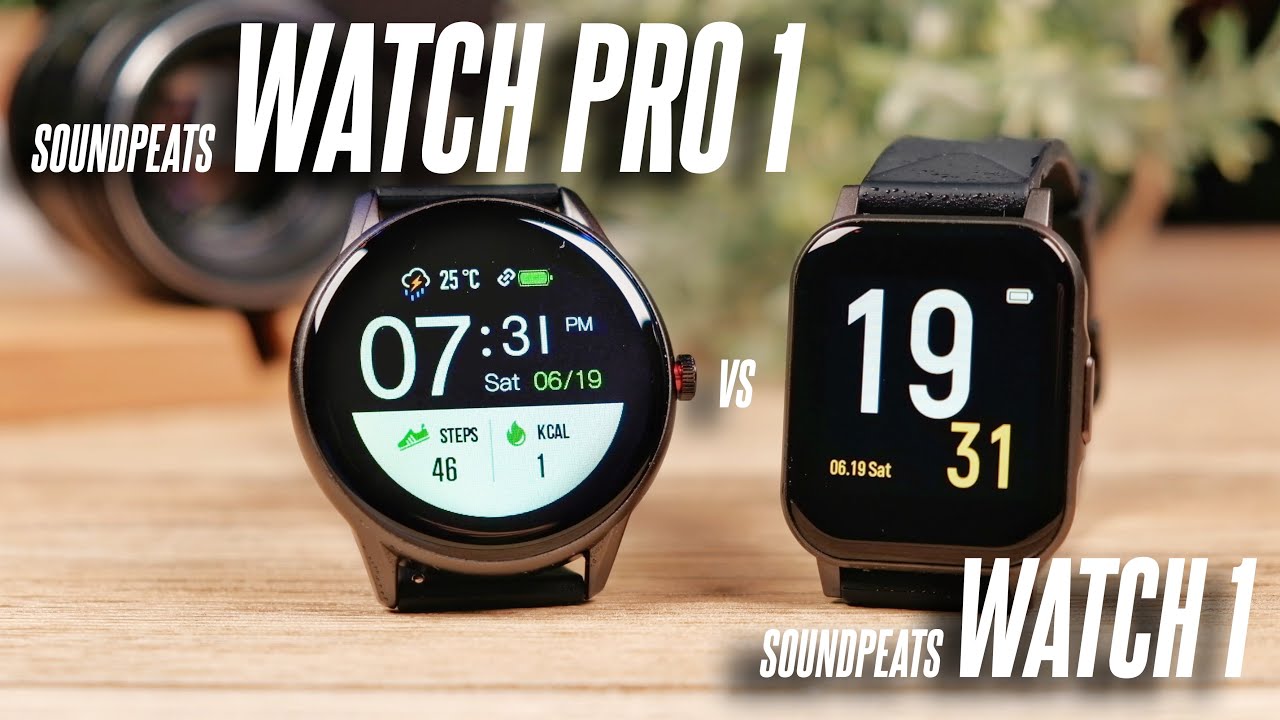 SOUNDPEATS | Watch 1 Smart Watch Fitness Tracker - YouTube