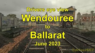 Drivers eye view, Wendouree to Ballarat