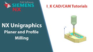 Siemens NX CAM: DAY_4: Plane Milling Operation #NX #CAM #Siemens #milling #plane #tool
