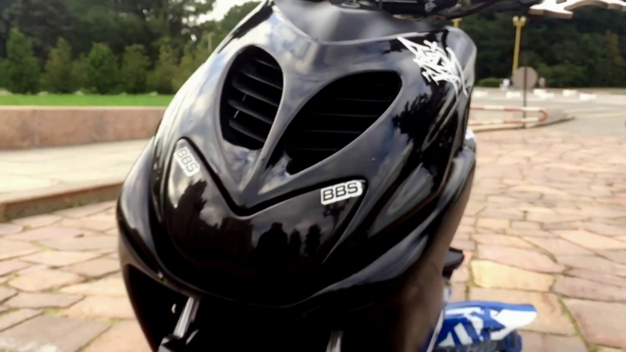 Yamaha Aerox, день знаний. - YouTube
