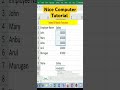Index & Match Function in Excel #exceltamil #exceltutorial #microsoftoffice