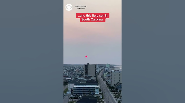 Canadian wildfires cause eerie skies across North America #shorts