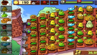 Plants   Vs Zombies  Game Adventure Mode Roof Level 3 Complete Gameplay Walkthrough 