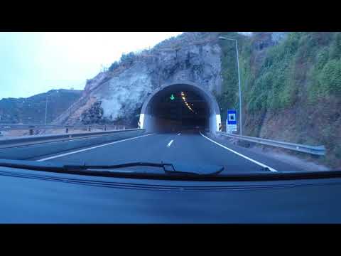 Driving Madeira Sâo Martinho/Funchal to Seixal