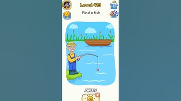 DOP 5 DAILY PUZZLE #413 - FIND A FISH #dop5 #dop5shorts #dop5gameplay #viral #shorts
