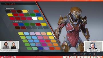 Anthem  - Character Customization Gameplay NEW 2019