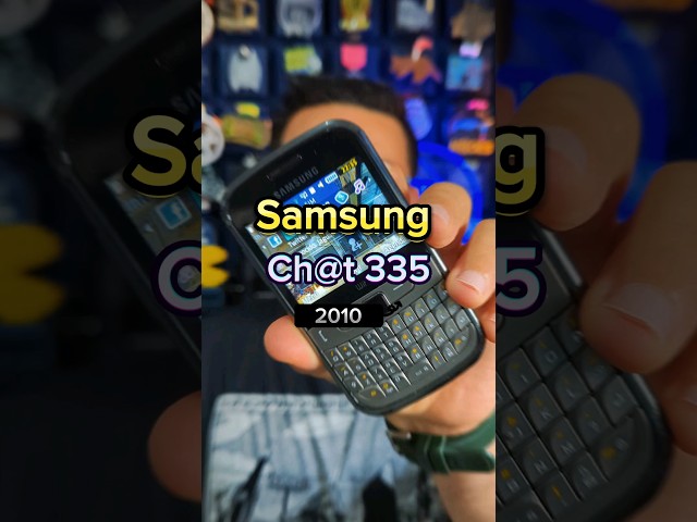 Samsung, Chat 335, 2010  #Samsung #chat #chat335 #celulares #reseña #telefonos #retroreview