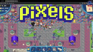 Daily PIXELS chapter 2 routine #01 $Pixels #pixels #playtoearn #pixelsgameplay