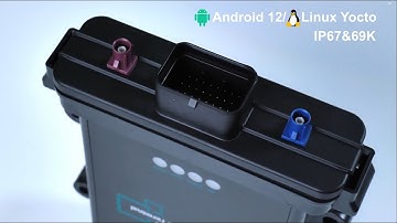 VT-BOX-II: Rugged Vehicle Telematics Box Supports Android 12/Linux Yocto OS