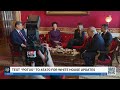 President Trump and the First Lady Participate in a Tea with the President of China and Madame Peng