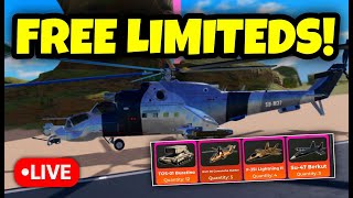🔴GIVING AWAY FREE PREMIUM LIMITEDS! | War Tycoon Profile