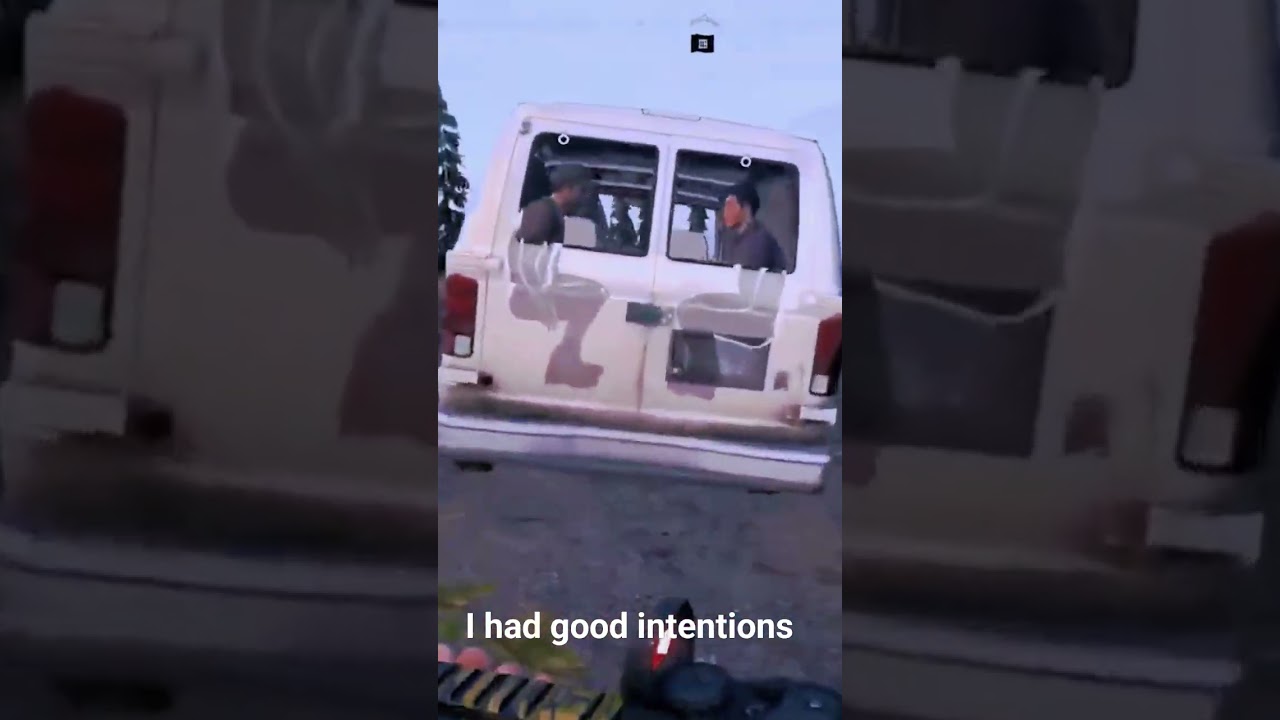 I had good intentions 