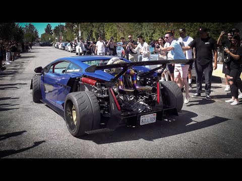 LA S Wildest Lamborghinis 2JZ Swap Gallardo Countach Widebody