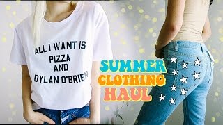 Summer Clothing Try-On Haul 2017