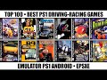 Top 100 Best Driving And Racing Games For PS1 Best PS1 Games Emulator PS1 Android 