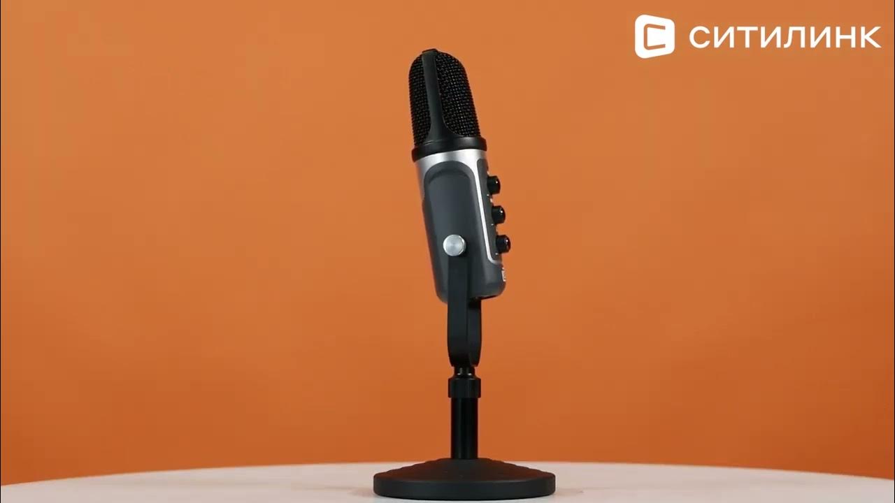 Обзор Микрофона Oklick SM-800G | Ситилинк - YouTube