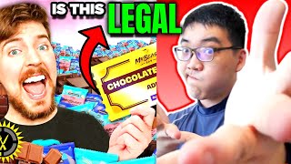 NOPE! Forget About the PRICE TAG.. Food Theory: Is MrBeast's Chocolate ILLEGAL? (MrBeast Bars) React