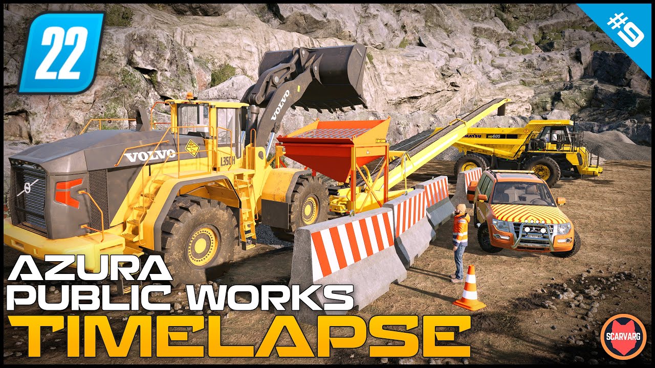 🚧 Employed My First Driver - Mining Stone For Profit ⭐ FS22 Azura ...