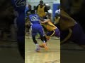Drops defender then Ben Simmons finishes