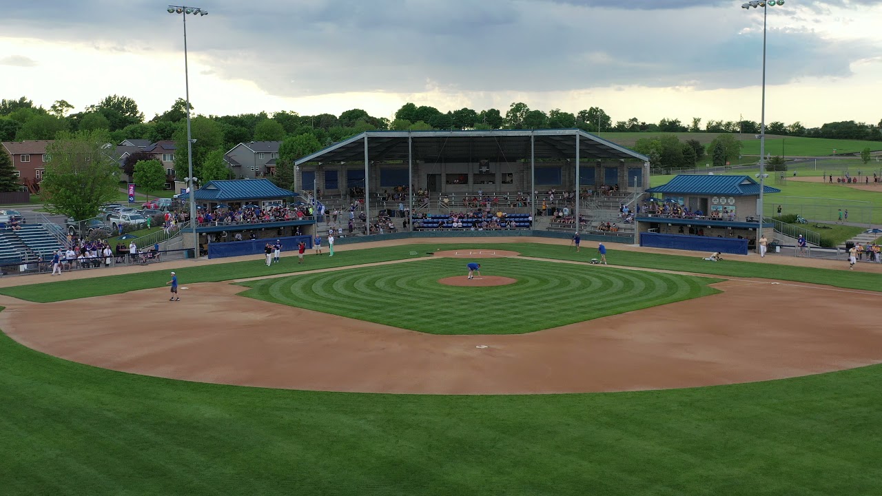 Aerial View of Lions Field in Waconia Minnesota YouTube