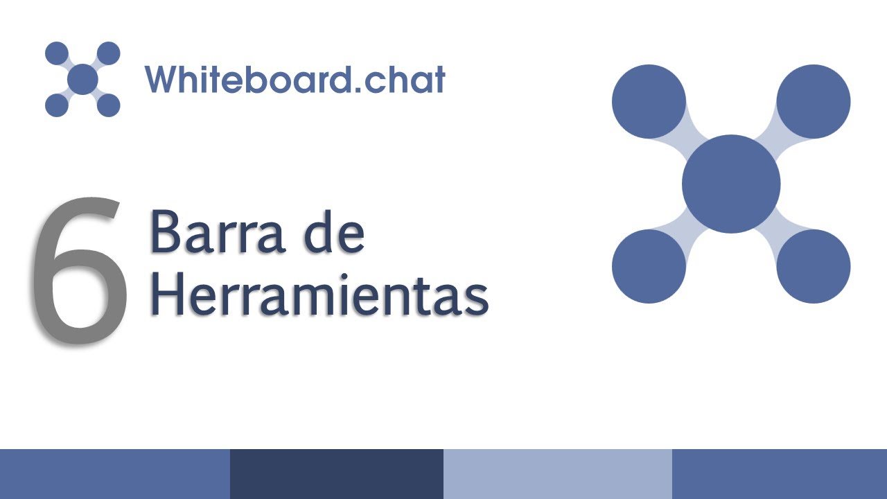 6. Barra de Herramientas en Whiteboard Chat