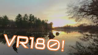 Vuze XR Sunset test VR180 injected with Google 180 Creator Meta Data