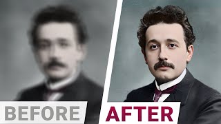 What Did Einstein Really Look Like? New AI Takes A Guess!
