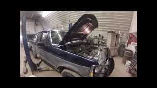 Straight Piped 1995 Ford F150