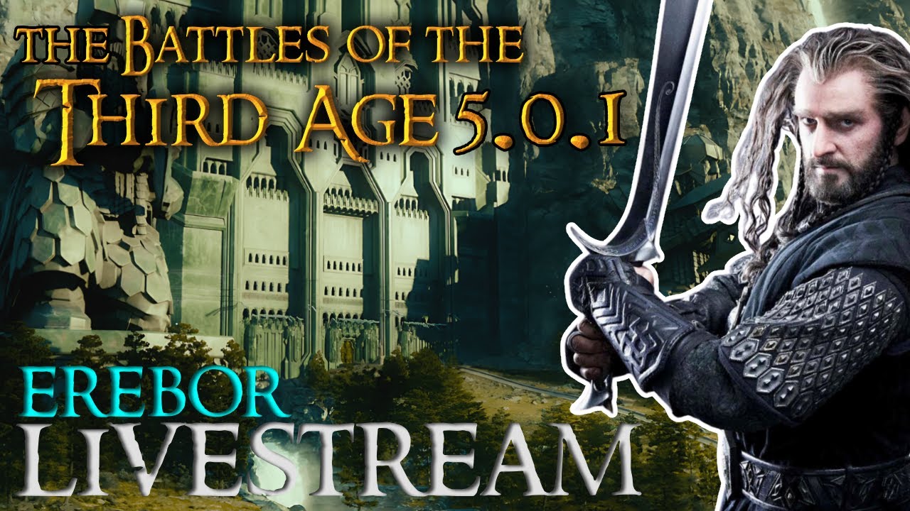 🔴LIVE - Erebor UPDATE Showcase for the Battles of the Third Age Mod | BFME2 