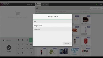 Cashier Wise POS Orders in Odoo