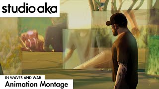 Animated War Stories Come to Life | In Waves And War (Netflix Documentary Montage)