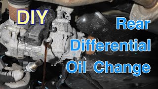 Honda 2024 CRV rear differential fluid change 