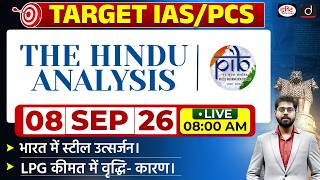 The Hindu Newspaper Analysis & PIB | 8 September 2026 | Current Affairs for UPSC CSE | Drishti IAS Update
