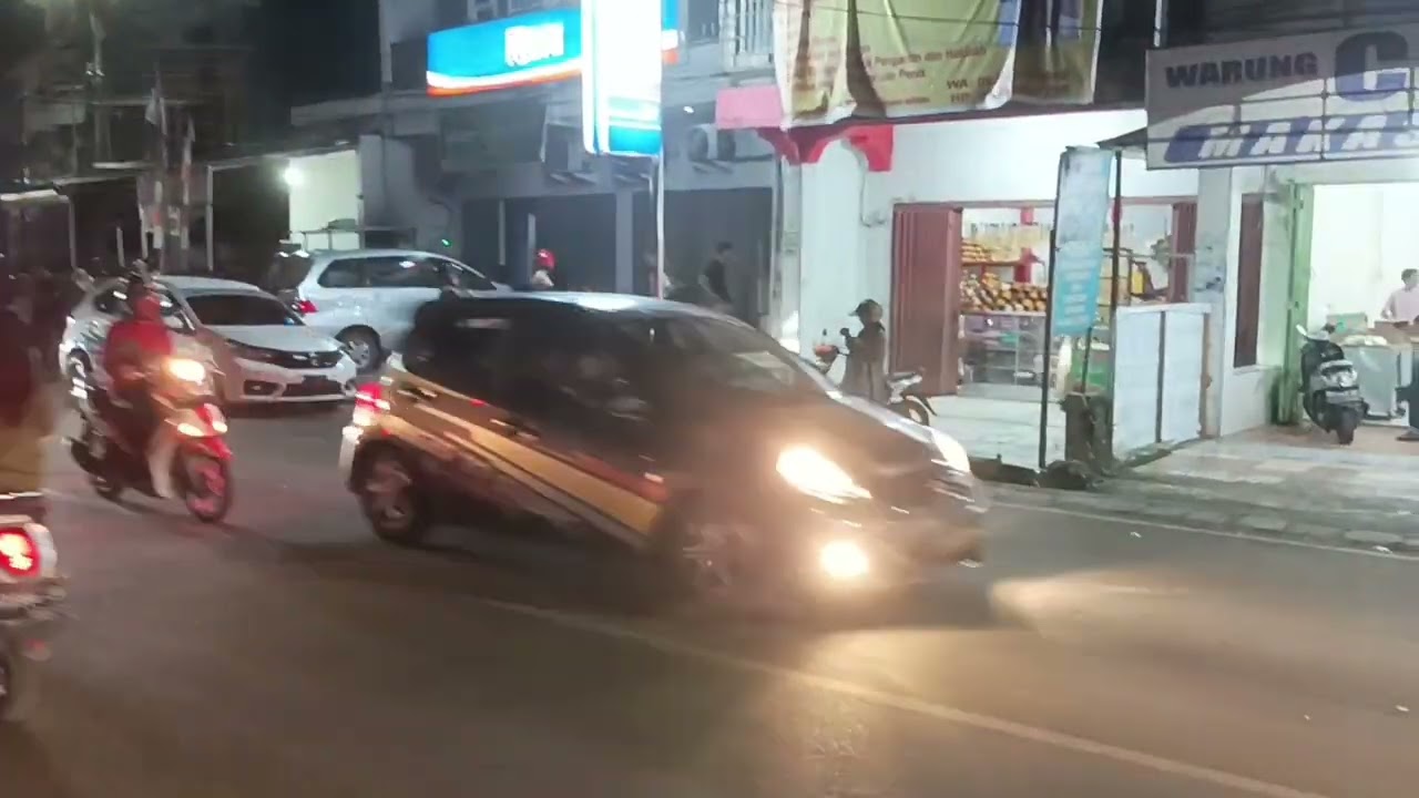 Serunya Malam Takbiran di Pinrang dengan iringan Patrol Musik