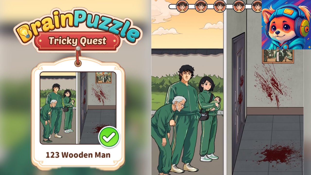 Brain Puzzle Tricky Quest Level 72 123 Wooden Man help everyone
