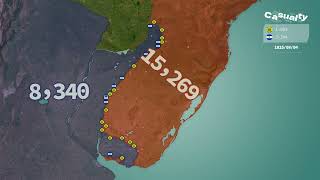 The Cisplatine War (1825–1828) Using Google Maps