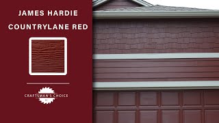 James Hardie Country Lane Red Siding Color Design Ideas & Project Examples