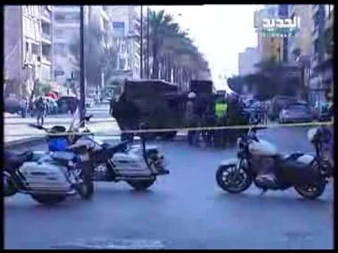 حملة مداهمات للجيش اللبناني في الطريق الجديدة وقطع طريق كورنيش المزرعة