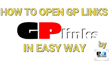HOW TO OPEN/UNLOCK GPLINK.. EASY WAY..