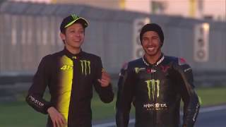 Valentino Rossi & Lewis Hamilton MotoGP & F1 machines & have fun!