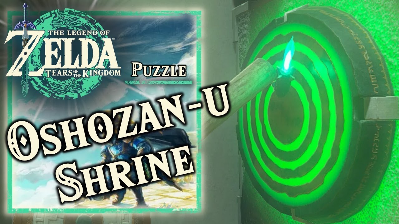 Zelda Tears of the Kingdom - Oshozan-u Shrine - Mallet Smash Puzzle