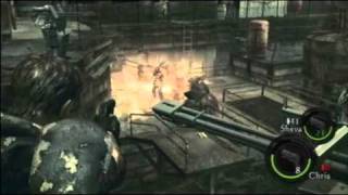 Resident Evil 5 Co-op Walkthrough/Playthrough Chapter 3-3 Part 1