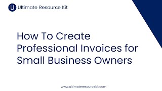 Detalles How to Create a Professional Invoice for Small Business - Template Included Guía