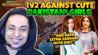 Trolling Two Cute PAKISTANI Girls - PUBG MOBILE Pakistan