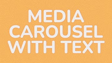 How To Add Text In Media Carousel Widget Elementor